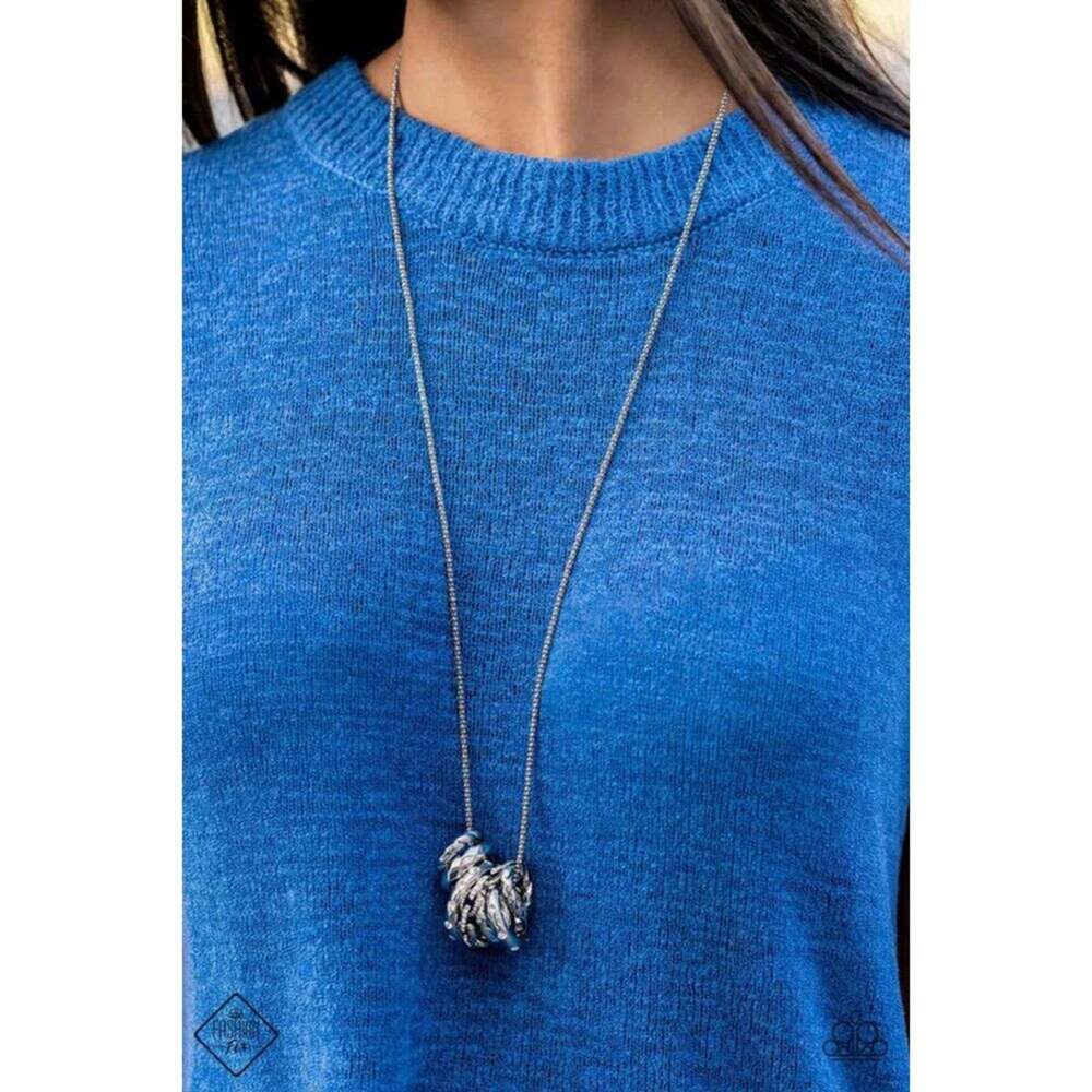 Audacious Attitude White Necklace (91)